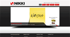 Desktop Screenshot of nikki.co.za